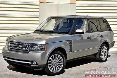 2011 Land Rover Range Rover  $106,565 2011 Range Rover Supercharged Loaded Navi Rear Ent. Clean Carfax!
