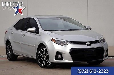 2015 Toyota Corolla S Premium Warranty 2015 Silver S Premium Warranty!