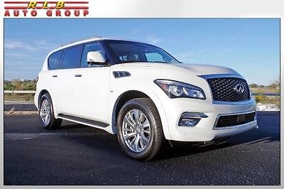 2016 Infiniti QX80  2016 QX80 Immaculate One Owner Simply Like New! Navigation More!