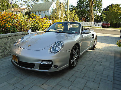 2009 Porsche 911 Turbo Convertible 2-Door 2009 Silver Porsche 911 Turbo Convertible 2-Door 3.6L ***LOW MILEAGE***