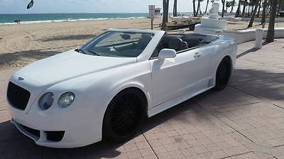 1900 Replica/Kit Makes White 2014 Bentley Continental GTC Replica convertible Sport Rare one of a kind EXACT