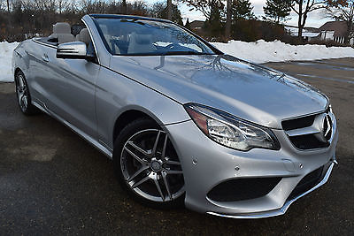 2015 Mercedes-Benz E-Class AMG PACKAGE-EDITION(TURBO V8)  Convertible 2-Door 2015 Mercedes-Benz E550  Convertible 2-Door 4.6L/Turbo/2 Keys/Camera/Leather/HID