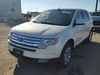2008 Ford Edge Limited 2008 Ford Edge Limited Minor Damage Salvage Title Great Builder