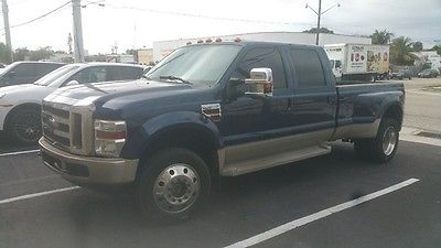 2008 Ford F-450 SUPER DUTY POWER STROKE 2008 F-450 Super Duty Dully 450 Power Stroke King Ranch Crew Cab  Runs Great