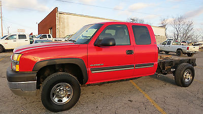 2005 Chevrolet Silverado 2500 HD 4X4 EXCAB 8FT CHASSIS 8.1 ALLISON AUTO 3:73    PECIAL  PRICE!!DRIVE IT HOME FOR $9990 !! !!$$$$$SAVE THOUSAND$$$LOW LOW MILES!