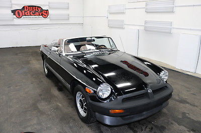 1980 MG MGB Runs Drives Body Int VGood 1.8L I4 4 spd manual 1980 Black Runs Drives Body Int VGood 1.8L I4 4 spd manual!