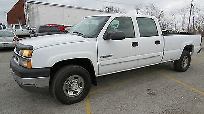 2004 Chevrolet Silverado 2500 HD 4X4 CREW CAB 8FT BED 8100 GAS ALLISON 4:10 BIG BLOCK 8.1 !!OUTSTANDING VALUE HERE!!!DO NOT MISS THIS DEAL!!!CLASSIC 8.1 !!!