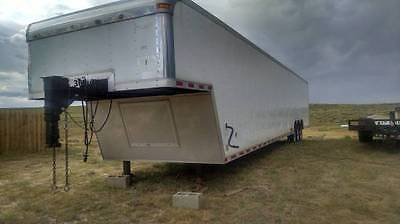 PACE AMERICAN 48 FOOT ENCLOSED TRAILER RACE CAR HAULER GOOSENECK LIVING QUARTERS