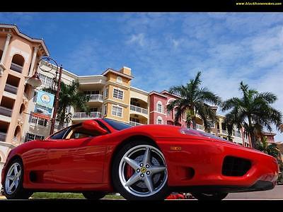 2000 Ferrari 360  430 550 575 599 F12 Italia 458 488 360 Modena 6 speed stick pdk Coupe