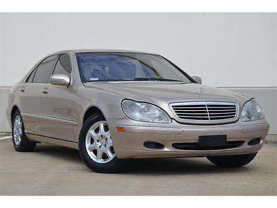 2002 Mercedes-Benz S-Class  2002 Mercedes-Benz S430 LEATHER S/ROOF HTD SEATS VERY CLEAN LOW MILE Automatic
