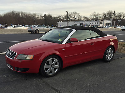 2006 Audi A4 Cabriolet Convertible 2-Door 2006 Audi A4 Cabriolet Convertible 2-Door 1.8L