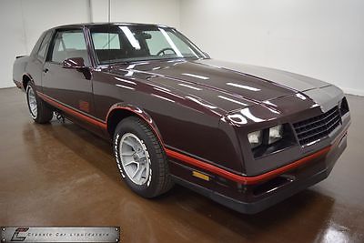 1987 Chevrolet Monte Carlo Car 1987 Chevrolet Monte Carlo SS Aerocoupe