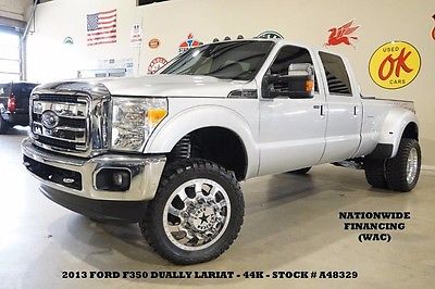 2013 Ford F-350  13 F350 LARIAT DRW 4X4,DIESEL,LIFTED,ROOF,NAV,HTD/COOL LTH,22'S,44K,WE FINANCE!!