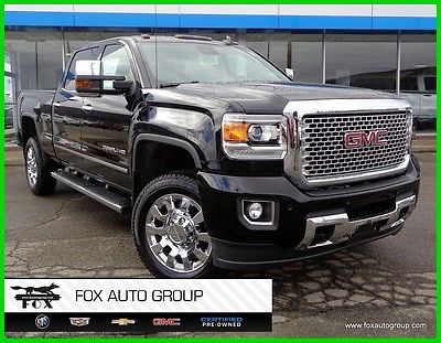 2017 GMC Sierra 2500 Denali 2500HD Z71 Crew Cab 4wd $5,901 OFF MSRP *NEW* HEATED LEATHER, SUNROOF, NAVIGATION, REMOTE START, DENALI 9600N