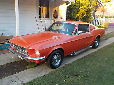 1968 Ford Mustang fastback 1968 Mustang Fastback, California Fastback, first time for sale in 22 years