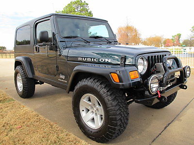 2005 Jeep Wrangler  2005 Jeep Wrangler LJ Rubicon Unlimited, only 10k miles, Warn winch & Bumpers