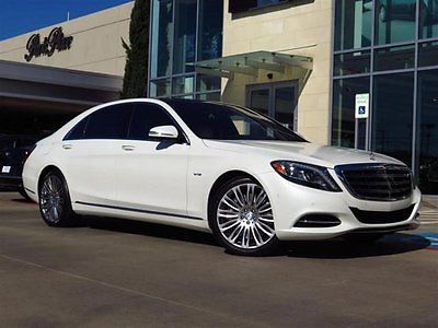 2015 Mercedes-Benz S-Class  2015 Sedan Used Twin Turbo Premium Unleaded V-12 6.0 L/365 Automatic RWD White