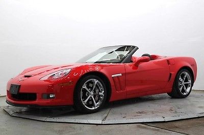 2010 Chevrolet Corvette Grand Sport Convertible 2-Door Grand Sport 3LT Auto Pwr Top Nav Htd Seats 18in Chrome Clad 15K Must See Save