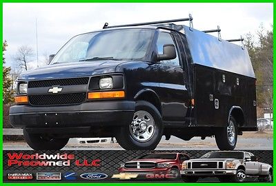 2008 Chevrolet Express Enclosed Utility Van 08 Chevrolet Express Cutaway Enclosed Utility Van 4.8L Vortec Gas Chevy GMC Used
