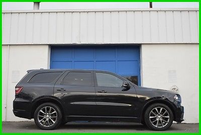 2014 Dodge Durango R/T RT 5.7L Hemi AWD 4WD Navigation Leather Loaded Repairable Rebuildable Salvage Runs Great Project Builder Fixer Easy Rear Hit