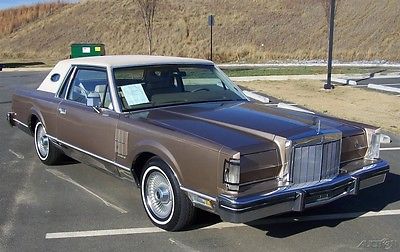 1981 Lincoln Mark Series MARK VI CONTINENTAL EMILIO PUCCI DESIGNER EDITION A-SOLID-DRIVER-2DR-COUPE-LEATHER-5.0L-FUEL-INJ-302-AC-COMP-2-II-III-V-VII-VIII