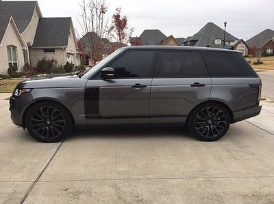 2016 Land Rover Range Rover LIMITED EDITION, SUPERCHARGED 2016 Land Rover Range Rover Supercharged, Limited Edition