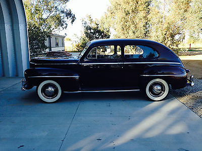 1947 Ford Other Super Deluxe 1947 FORD maroon tudor