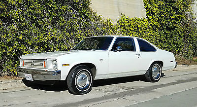 1975 Chevrolet Nova HATCHBACK COUPE 1975 CHEVROLET NOVA HATCHBACK* 2-OWNER CA CAR WITH RARE 262 V-8 MOTOR*