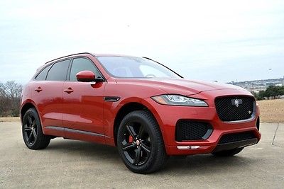 2017 Jaguar F-PACE S  F-PACE S Luxury Technology Package 2017 Jaguar F-PACE S 4,188 Miles Simply Still Like Brand New MSRP $71,785.00