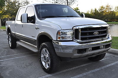 2004 Ford F-250 King Ranch Crew Cab Pickup 4-Door 2004 Ford F-250 Super Duty King Ranch 4x4 Powerstroke Diesel**ONLY 79K MILES**