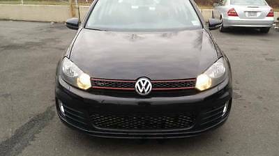 2013 Volkswagen Golf base coupe 2-door 2013 VW GTI Salvage Title Runs Well No Issue Black on Black Manual Powerful GTI