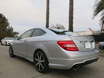 2015 Mercedes-Benz C-Class Base Coupe 2-Door 2015 Mercedes c250 coupe Loaded Low Miles damaged rebuildable salvage wrecked 15