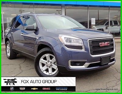 2014 GMC Acadia SLE-1 2014 SLE-1 Used Certified 3.6L V6 24V Automatic AWD SUV OnStar