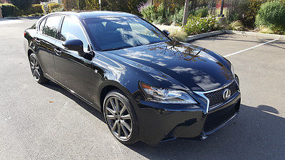 2015 Lexus GS F Sport AWD Sedan 4-Door 2015 LEXUS GS 350 F SPORT AWD, ONLY 15K MI, NAVIGATION, HEATED & COOLED SEATS!