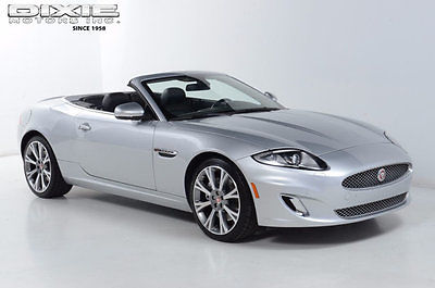 2014 Jaguar XK XK CONVERTIBLE-NAVIGATION-HEATED & COOLED SEATS-BO UPER CLEAN-HEATED COOLED SEATS-20 INCH WHEELS-NEW TIRES-BOWERS & WILKINS-CLEAN