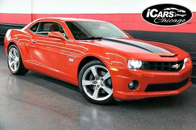 2010 Chevrolet Camaro SS Coupe 2-Door 2010 Chevrolet Camaro 2SS Manual Low Miles SunRoof Clean CarFax Serviced WoW!!!