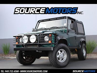 1997 Land Rover Defender Base Sport Utility 2-Door 1997 Land Rover Defender 90 ST NAS, Automatic, New Stereo, British Racing Green