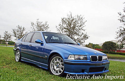 1998 BMW M3 1998 BMW M3 SEDAN ESTORIL BLUE ULTRA LOW MILES! RARE! UPGRADED! 1998 BMW M3 SEDAN ESTORIL BLUE ULTRA LOW MILES! RARE! UPGRADED E36 COLLECTOR WOW