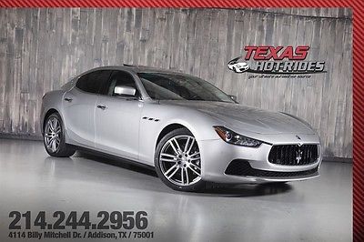 2014 Maserati Ghibli S Q4 Luxury & Premium Package 2014 Maserati Ghibli S Q4 Luxury & Premium Package! 404-hp twin turbo