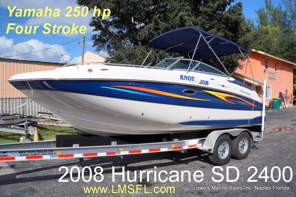 2008 Hurricane 2400 SUNDECK