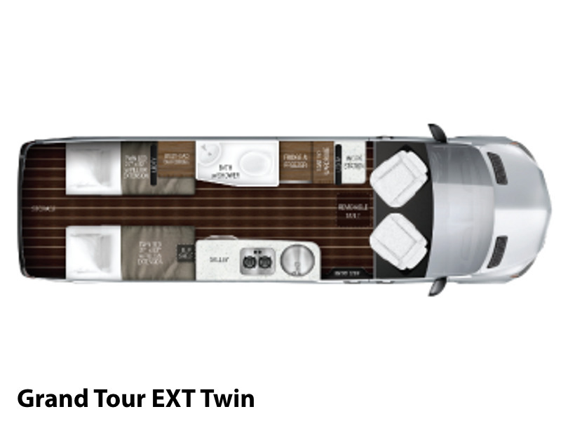 2017 Airstream Interstate Grand Tour EXT Grand Tour Twi