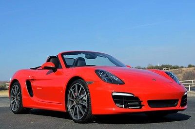 2013 Porsche Boxster S Premium 2013 Boxster S Premium Infotainment 20 Carrera Wheel Sport Chrono MSRP $83,770