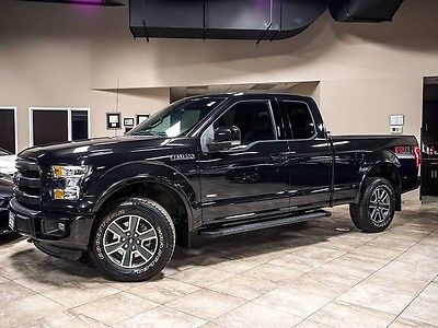 2015 Ford F-150  2015 Ford F150 Lariat FX4 Super Cab Pick-Up Equipment Group 501A LOADED UP