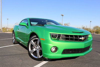 2011 Chevrolet Camaro 2dr Coupe 2SS 2011 CHEVROLET CAMARO SS,RARE SYNERGY GREEN,BRAND NEW CAR WITH ONLY 39 MILES,LS3