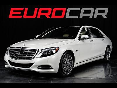2016 Mercedes-Benz S-Class  2016 Mercedes-Maybach S600 $196,740.00 MSRP WHITE OVER WHITE, STUNNING!!