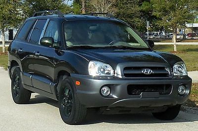 2006 Hyundai Santa Fe LIMITED 45k MILES~V6  GL~FLORIDA 1 OWNER~CERTIFIED HARP SUV~LEATHER~SUNROOF~HEATED SEATS~PRISTINE~RARE WHEELS~NON SMOKER~rav4 crv