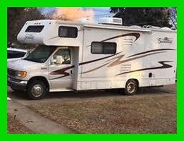 2006 Forest River Sunseeker 245OS 26' Class C RV Gasoline Slide Out Generator CO