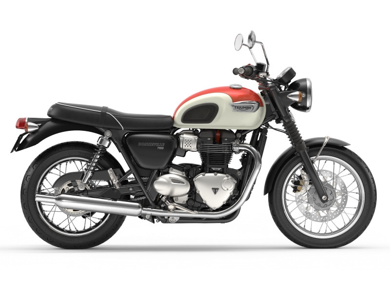 2017 Triumph Bonneville T100 New England White/Intens