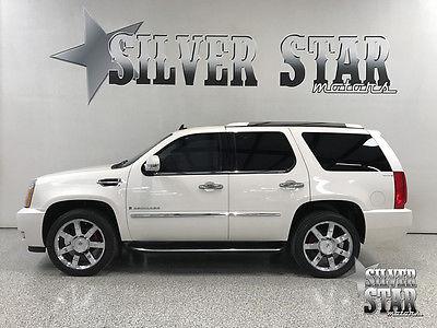 2007 Cadillac Escalade Base Sport Utility 4-Door 2007 Escalade AWD V8 LuxuryPkg. GPS Leather 22s 3RdRow SunRoof TX!