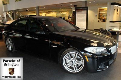 2013 BMW 5-Series  2013 Sedan Used Turbocharged Gas V8 4.4L/268 Automatic RWD Leather Black